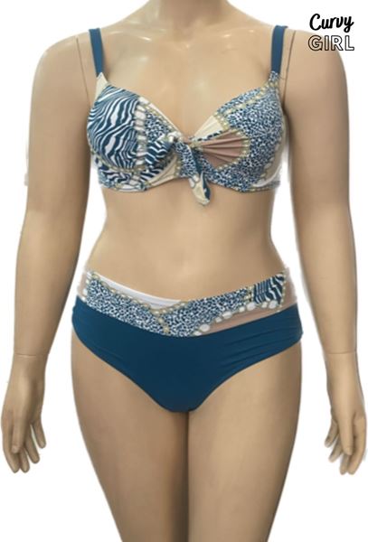 Picture of CURVY GIRL BIKINI TUMMY CONTROL HIGH WAISTED